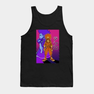 Cyberfunk Afro Tank Top